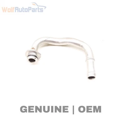 2010-2015 AUDI Q7 3.0L - LEFT Alternator Coolant Adapter PIPE / LINE - Image 1 of 4