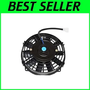 High Performance 12V 8-Inch Radiator Fan - 1700 CFM Airflow & Lightweight Design - Foto 1 di 11