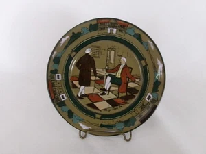 1908 Buffalo Pottery DELDARE WARE 6 1/2" PLATE - YE OLDEN DAYS - At Ye Lion Inn - Picture 1 of 5