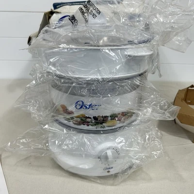 Oster 8 Quart Food Steamer Rice Cooker 4714 Vegetable Meat Seafood Rice Box Wear - Image 1 of 4