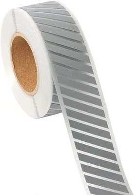 Cinta de vinilo reflectante de transferencia de calor para ropa plancha sobre plata de alta visibilidad  Foto 1 de 4