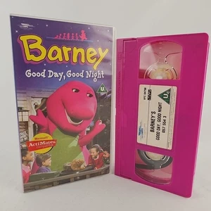 Barney Good Day Good Night VHS Kassette 1998 - Bild 1 von 6