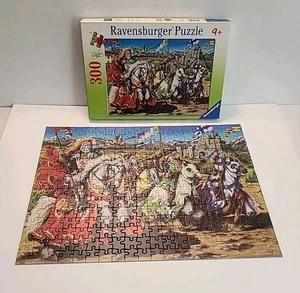 Ravensburger Crusade Knights Adventure 300 Piece 1:1 Puzzle Alexander Jung - Picture 1 of 12
