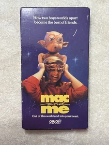 Mac And Me VHS (1988) Christine Ebersole, Jonathan Ward EP Mode Red/Black VHS - Imagen 1 de 3