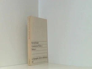 Gesammelte Werke 6 - Stücke 6 Brecht, Berthold: - Bild 1 von 1