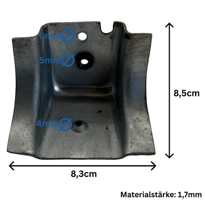Mercedes W124 Halter Rechts unter Verkleidung Innenkotflügel A1246200614 E-Klas. - Bild 1 von 4