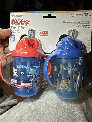Nuby Flip N Sip упаковка 2 шт. - Изображение 1 из 4