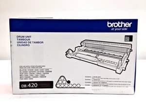 Cartucho de tóner negro unidad de batería láser Brother DR-420 (NUEVO genuino) - Imagen 1 de 5