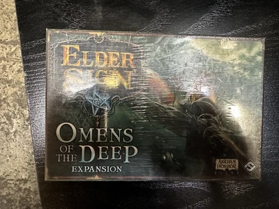 Elder Sign Omens of the Deep Expansion Arkham Horror New & Sealed - Image 1 of 2