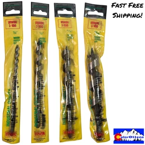 Irwin I-100 Industrial Wood Auger Bit Assorted Sizes Hex Shank NOS Made In USA - Picture 1 of 14