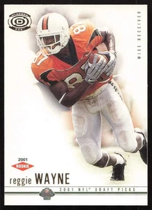 2001 Pacific Dynagon #126 Reggie Wayne Miami Hurricanes ROOKIE HOF MINT - Picture 1 of 2