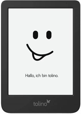 Tolino shine 5 eBook-Reader Touchscreen 16 GB WLAN Schwarz | NEU | Händler ✅ - Bild 1 von 4