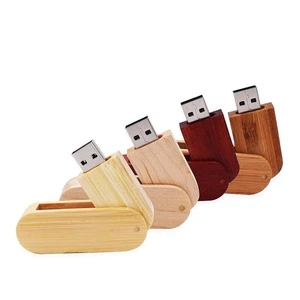 USB Stick 64GB 32GB 128GB 16GB 1GB 512M 2.0 3.0 Memory Flash Drive Bambus Wooden - Bild 1 von 22