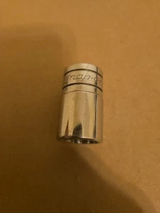 Enchufe cromado poco profundo Snap On 1/2" Drive 5/8" 12PT SAE SW201 - Imagen 1 de 7