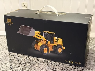 HUINA TOYS 1552 RC 1:16 Scale Remote Control Loader, 11 Functions, NEW  - Image 1 of 4