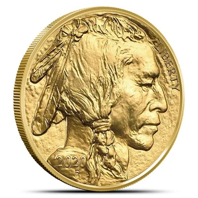 Moneda American Gold Buffalo 2020 de 1 oz Foto 1 de 2