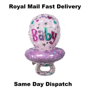 Baby Shower Helium Nipple Shape Balloon Party Decoration Balloon for Baby girl - Picture 1 of 2