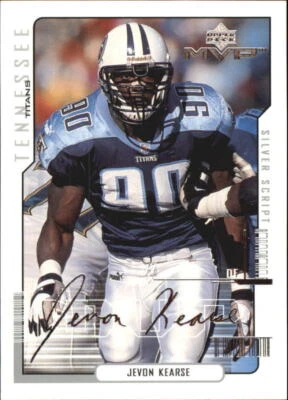 2000 Upper Deck MVP Silver Script #176 Jevon Kearse  - Image 1 of 2
