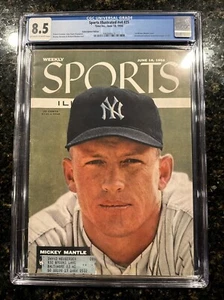 Mickey Mantle Rookie Sports Illustrated, 1956, CGC 8.5 Pop 5 Only 2 higher - Picture 1 of 4