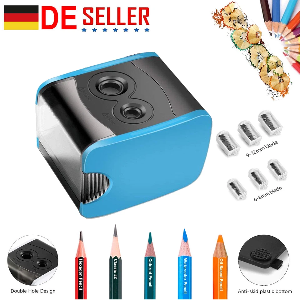 Elektrischer Spitzer Anspitzer Elektrisch Automatischer Bleistift Spitzmaschine - Bild 1 von 4