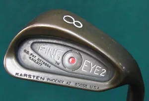Ping Eye2 Red Dot Beryllium Copper 8 Iron Regular Steel Shaft PING Grip - Picture 1 of 4