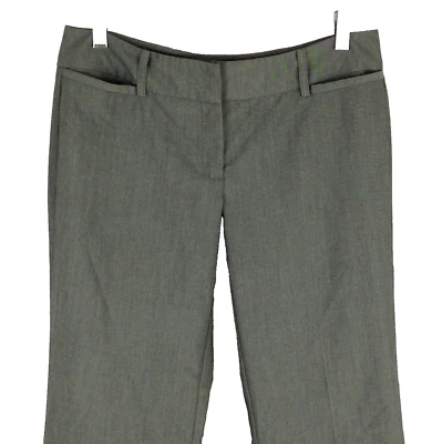 NYC женщин расклешенный платье брюки размер 4 эластичной серый плоский передний средний подъем широкий - Изображение 1 из 4