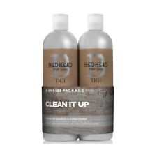 TIGI Bed Head B For Men Clean Up Shampoo and Conditioner Kit - 25.3 fl oz