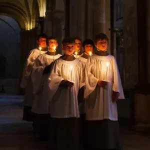 Advent Procession Christmas Greeting Sound Card Plays ' Sussex Carol.' - Picture 1 of 1