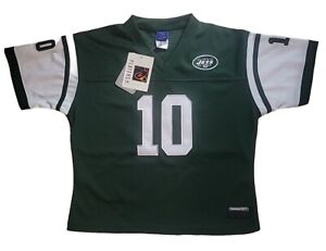 Womens Jets Pennington Jersey Adult L Sewn Authentic RARE THROWBACK New York