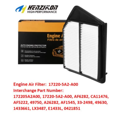 Engine Air Filter For 2013-2017 HONDA Accord & 2015-2020 Acura TLX 2.4L Premium Foto 1 de 4