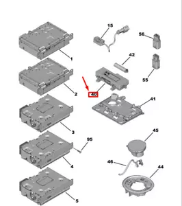 PEUGEOT 208 MK2 P21 Independent Telematic Unit 9847654980 New Genuine - Picture 1 of 2