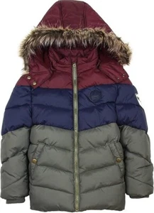 3Pommes Boy's Quilted Puffer Coat, Size 12 - Picture 1 of 2