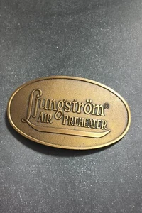 Publicidad de hebilla de cinturón precalentador de aire Ljungström de colección - Imagen 1 de 2