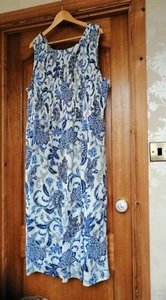 Fat Face Anna Palace Floral Midi Dress BNWOT Size 22R - Picture 1 of 2
