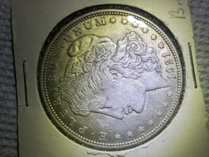 Morgan Silber Dollar 1921 - Bild 1 von 2