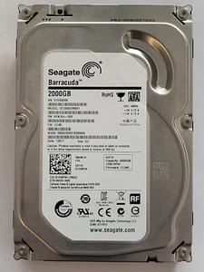 ST2000DM001, SN: S1E, SU, PN: 9YN164-500, FW: CC4B, 13017, Seagate 2Tb 3.5" HDD - Picture 1 of 2