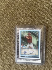 2021 TOPPS MIKE TROUT THROUGH THE YEARS 2009 BOWMAN CHROME Auto REPRINT #TTY-28