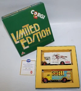 Vintage CORGI D17/1 Limited Edition 'SHELL 1950-60' Delivery Truck Boxed Set - Picture 1 of 1