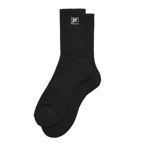 FILA Calcetines Largos Crew Unisex Ropa Deportiva Entrenamiento Informal Calcetines Nuevos con Etiquetas FS3SCG2253XBLK - Imagen 1 de 5