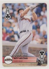 1995 Bicycle Baseball Aces Playing Cards Box Set Matt Williams #AC