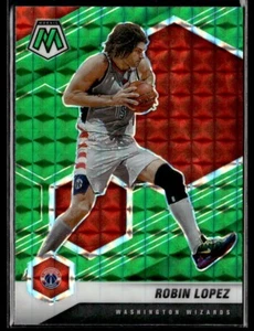 2020-21 Panini Mosaic Robin Lopez Green Mosaic Prizm #48 Wizards - Picture 1 of 2