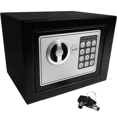 Safe Safebox With Key Electronic Secure Storage Box With Keypad And Key Lock - Image 1 of 4