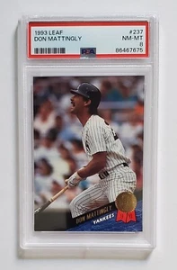 1993 BLATT #237 DON MATTINGLY NM-MT PSA 8 BASEBALL NY Yankees - Bild 1 von 2