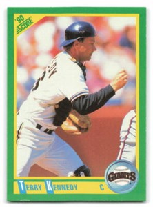 Terry Kennedy 1990 Score BASEBALL #7 San Francisco Giants