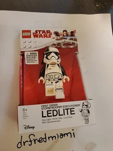 Lego Star Wars The Last Jedi First Order Stormtrooper Executioner LED Key Light - Picture 1 of 3