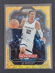 2022-23 Monopoly Prizm Gold Money Shimmer #/500 Cards. Pick Your Card.