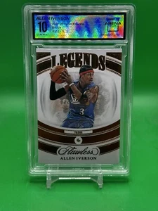2022-23 Panini Flawless ALLEN IVERSON #102 Legends DIAMOND 3/3 JERSEY # AC 10 - Bild 1 von 2