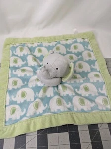 Carters grauer Elefant Lovey Sicherheitsdecke Kids Line 2012 Stofftier Spielzeug - Bild 1 von 8