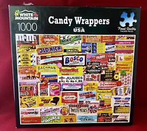 Süßigkeitenverpackungen - 1000-teiliges Puzzle 20"" x 27"" White Mountain 2020 - Bild 1 von 6