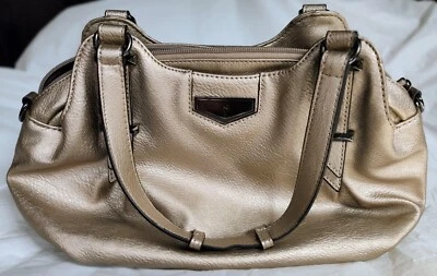 Cartera Vera Wang Simply gris plata. 1203 Foto 1 de 4